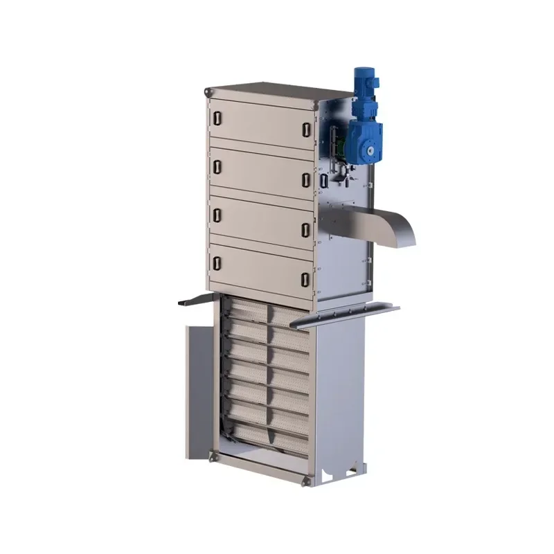 Industrial wastewater pretreatment grille automatic mesh grille decontamination machine