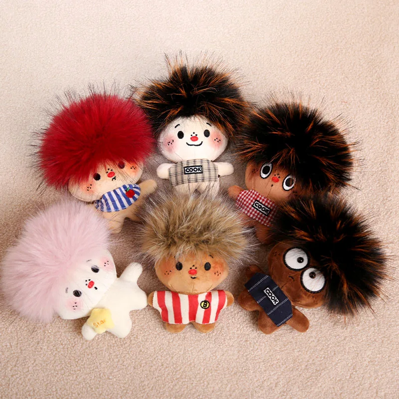 

New Grilled Hair Doll Second Explosion Hair Doll Plush Doll Funny Ugly Cute Doll Bag Pendant Gift