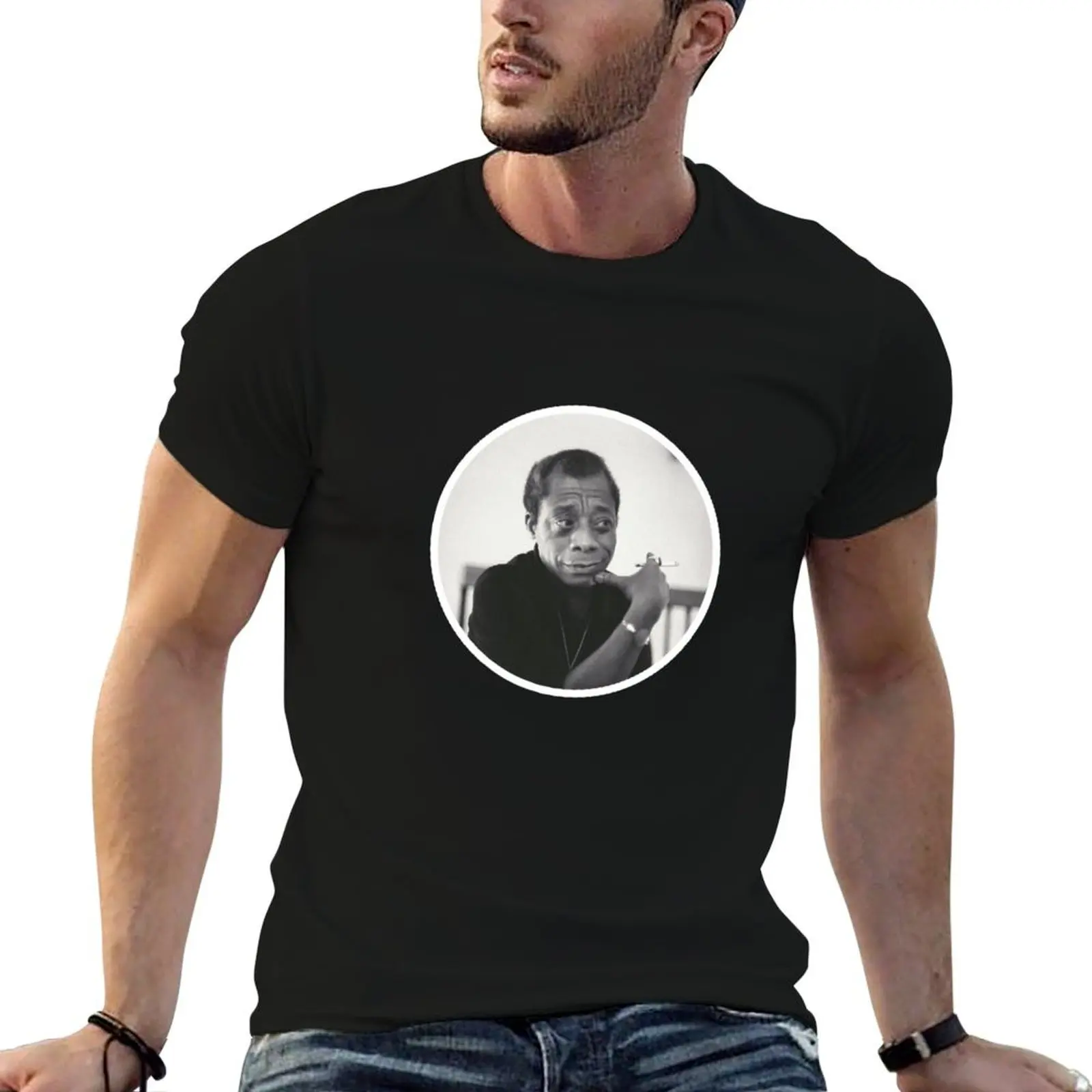 James Baldwin T-Shirt t shirt for man t shirts for man cotton soft T-Shirt