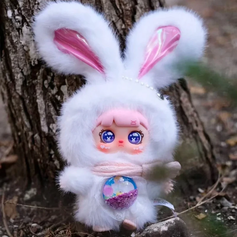 Meya Mochici السكر القلب الأرنب سلسلة الفينيل أفخم صندوق أعمى لطيف دمية ناعمة مصاصة الرمال المتحركة عيون العصرية حلية مفاجأة هدية