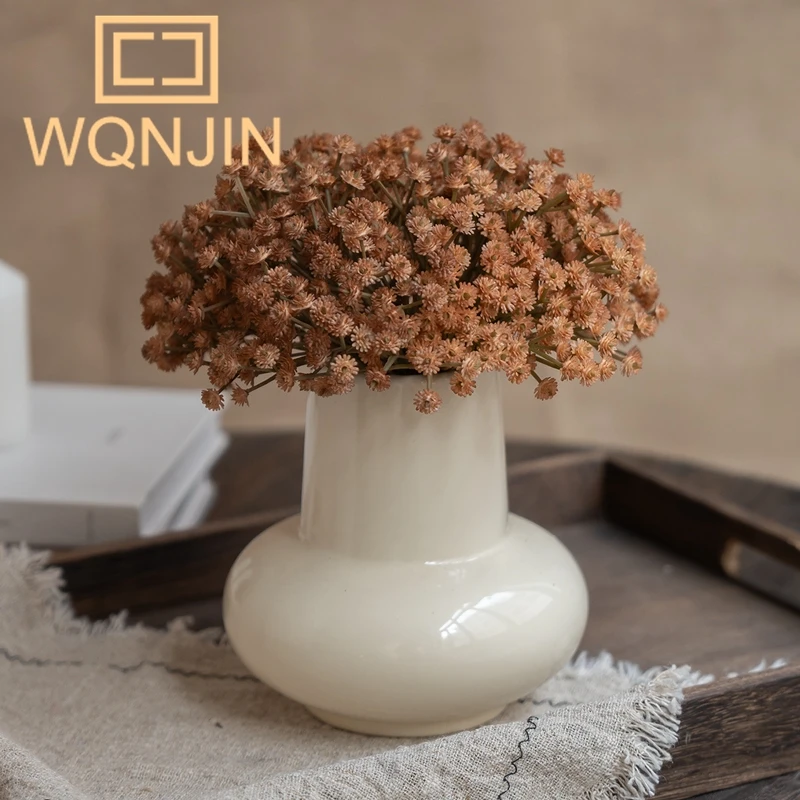 3 teile/los Retro Herbst Farben Starry Sky Simulation Blumen Gefälschte Bouquet Hochzeit Landschaft Dekoration Fotografie
