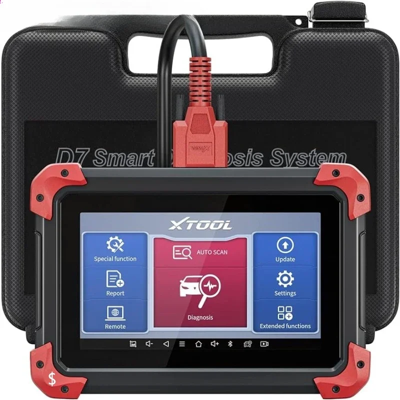 Outil de diagnostic de EAU automobile bidirectionnel D7, codage ECU, 2024 le plus récent