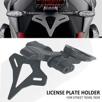 NEW For Street 765RS 765R 765 RS 765 R Motorcycle Rear Short Tail Stock Tidy License Plate Holder Tailstock Bracket Kit