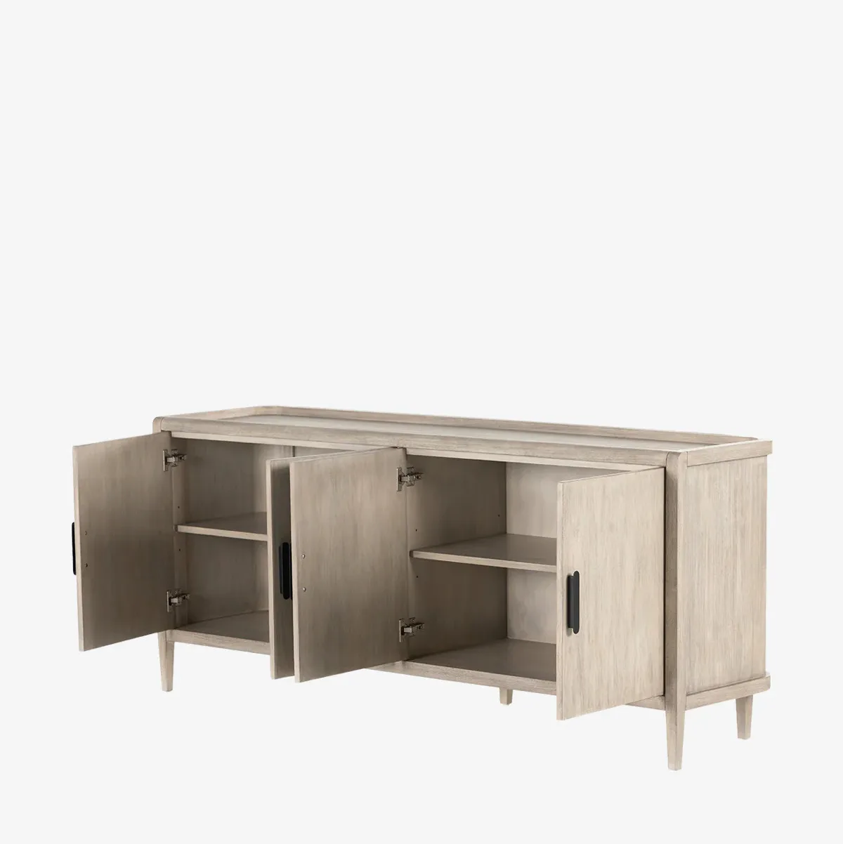 

French Retro Solid Wood Entrance Cabinet American Sideboard for Home & Hotel Furniture New Living Room Storage Cabinet