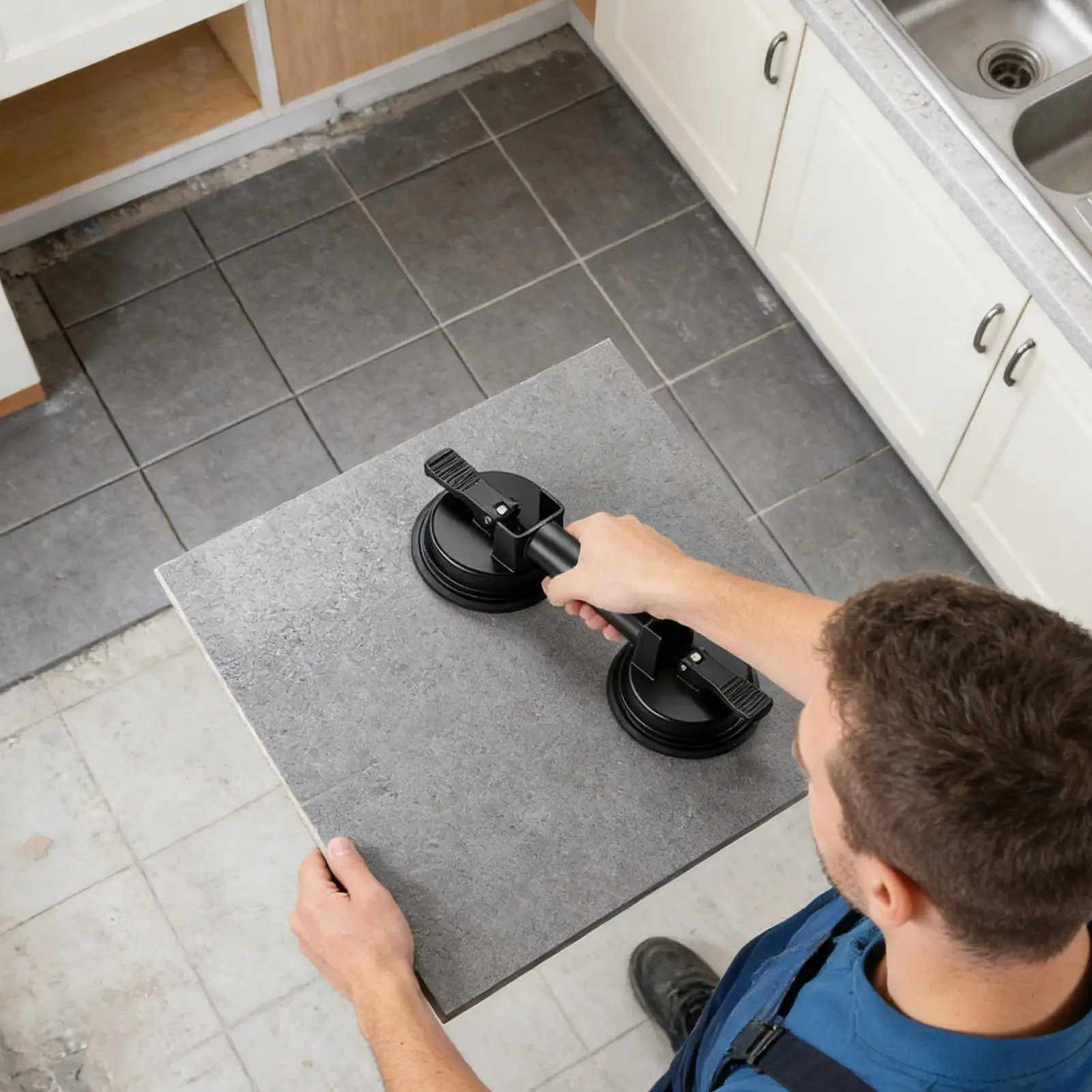 

Glass Suction Cups Vacuum Wall Mount Lifter Suction Cup Handles For Family Friends Men Bathroom Furniture Carpet Floor Home