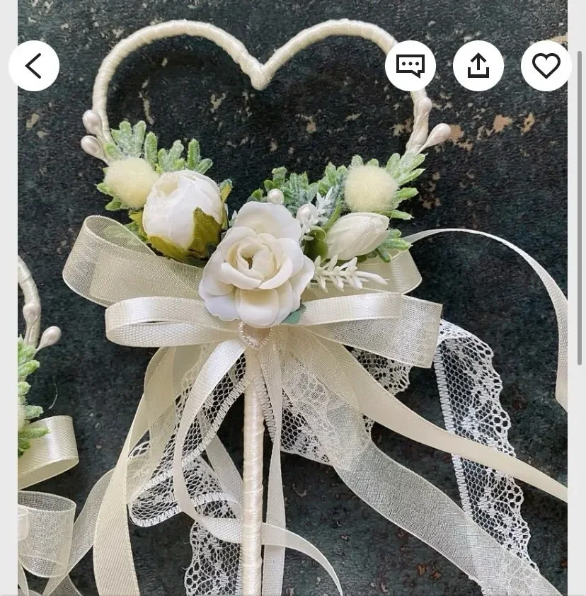 EillyRosia-Bouquet de Couronne de Fleurs pour Fille, Cerceau de Mariage sur Mesure