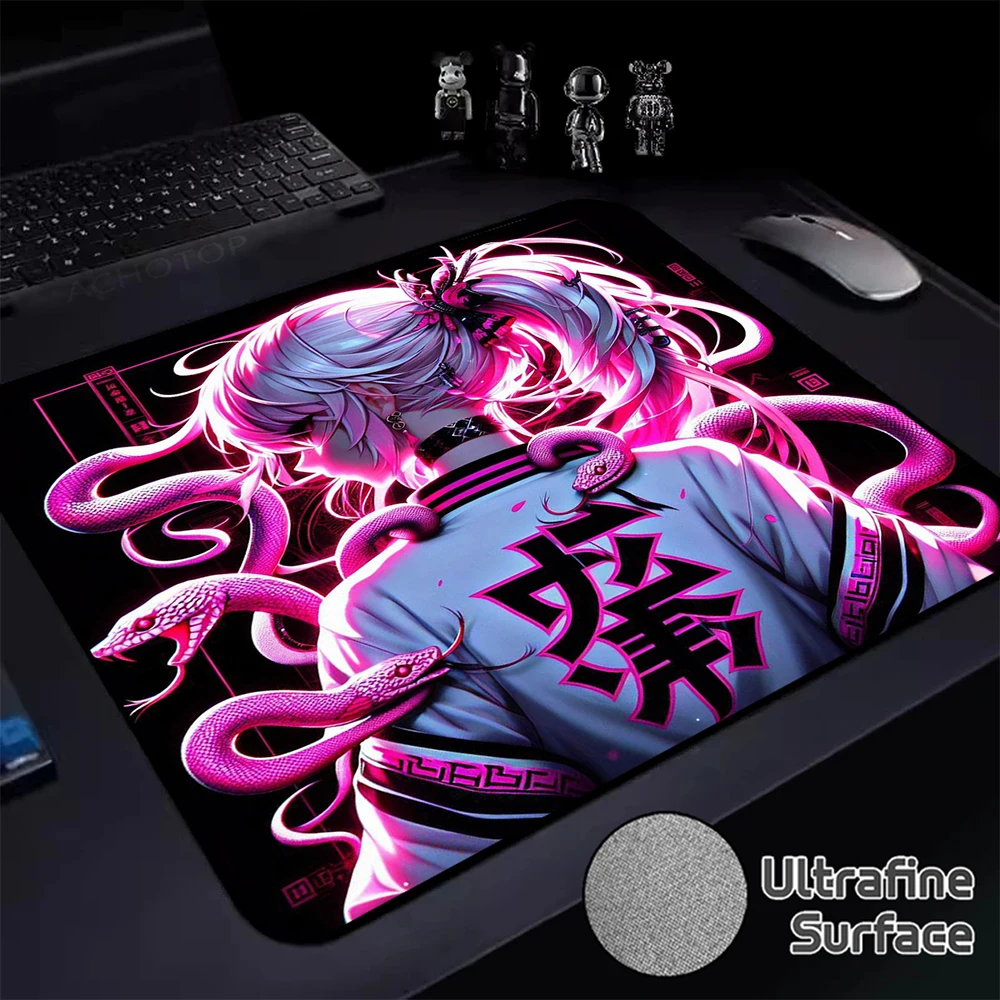 

Ultrafine Surface 400x450MM Mouse Pad Gaming Speed Mousepad Gamer Professional E-Sports Mouse Mat Anime Girl Rubber Desk Mats