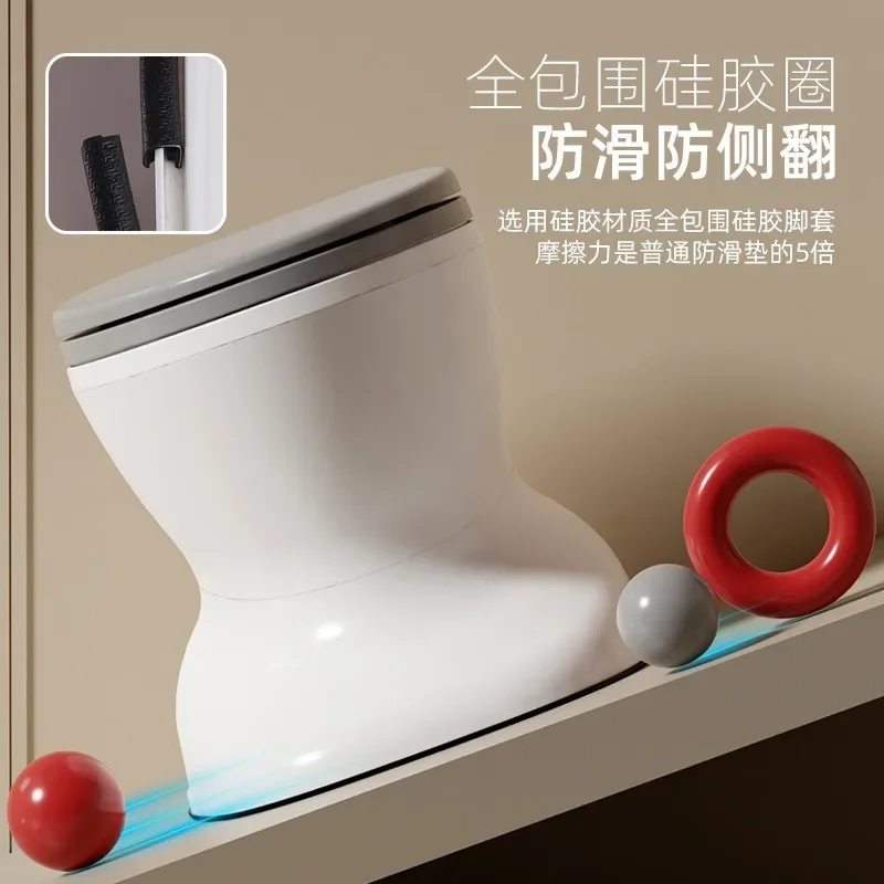 

Excellent Portable Removable Toilet, Special Toilet for Pregnant Women and The Elderly, Bedpan Thickened Deodorant Indoor Spitto