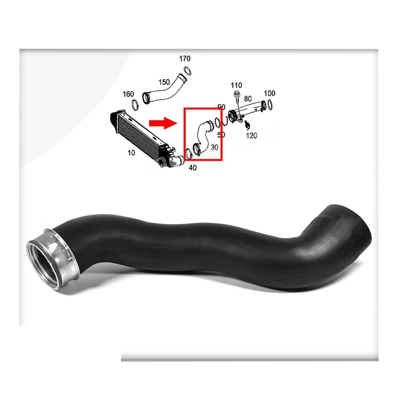 

FOR MERCEDES W204 200 220 C CLASS CDI INTERCOOLER TURBO HOSE PIPE (2007-2014)