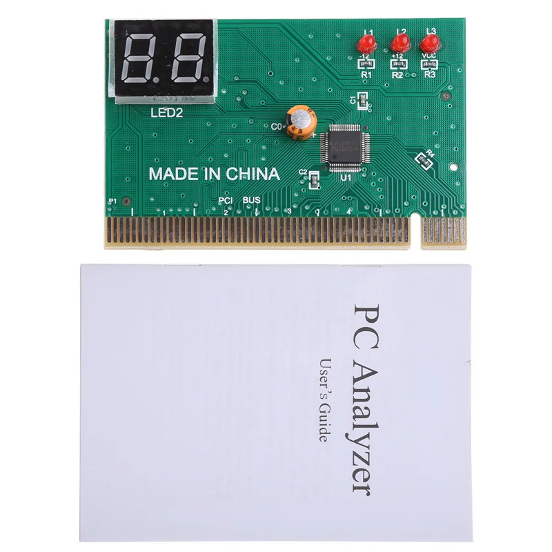 2-Digit Code PCI Card Motherboard Analyzer Diagnostic Post Tester For Laptop Computer PC Diagnostic Card