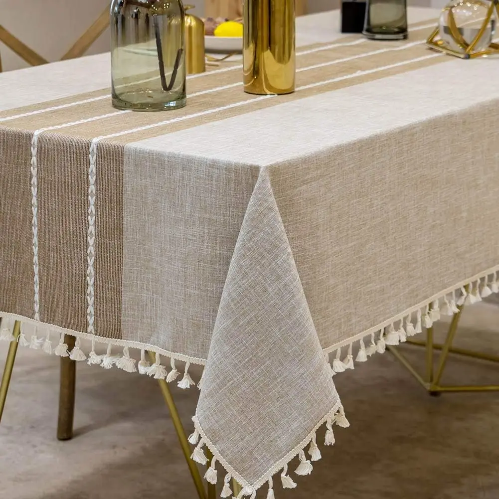 

Dream Tablecloths, 55 x 86 Inch Waterproof Table Cloth, Linens Wrinkle Free Anti-Fading, Rustic Table Cover Decoration for Kitch