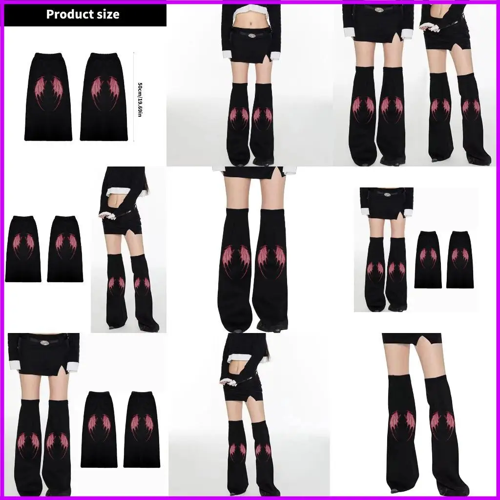 

Women Flared Leg Warmers Fashion Long Leg Socks Gotik Punk Loose Leg Covers Stockings Subcultures Leg Sleeves Gifts