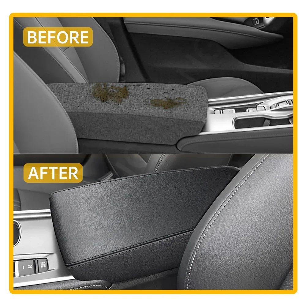 سيارة مركز وحدة التحكم مسند الذراع غطاء لهوندا أكورد 10 X MKX MK10 10th Gen 2018-2021 2022 الجلود مسند الذراع غطاء صندوق الملحقات #2