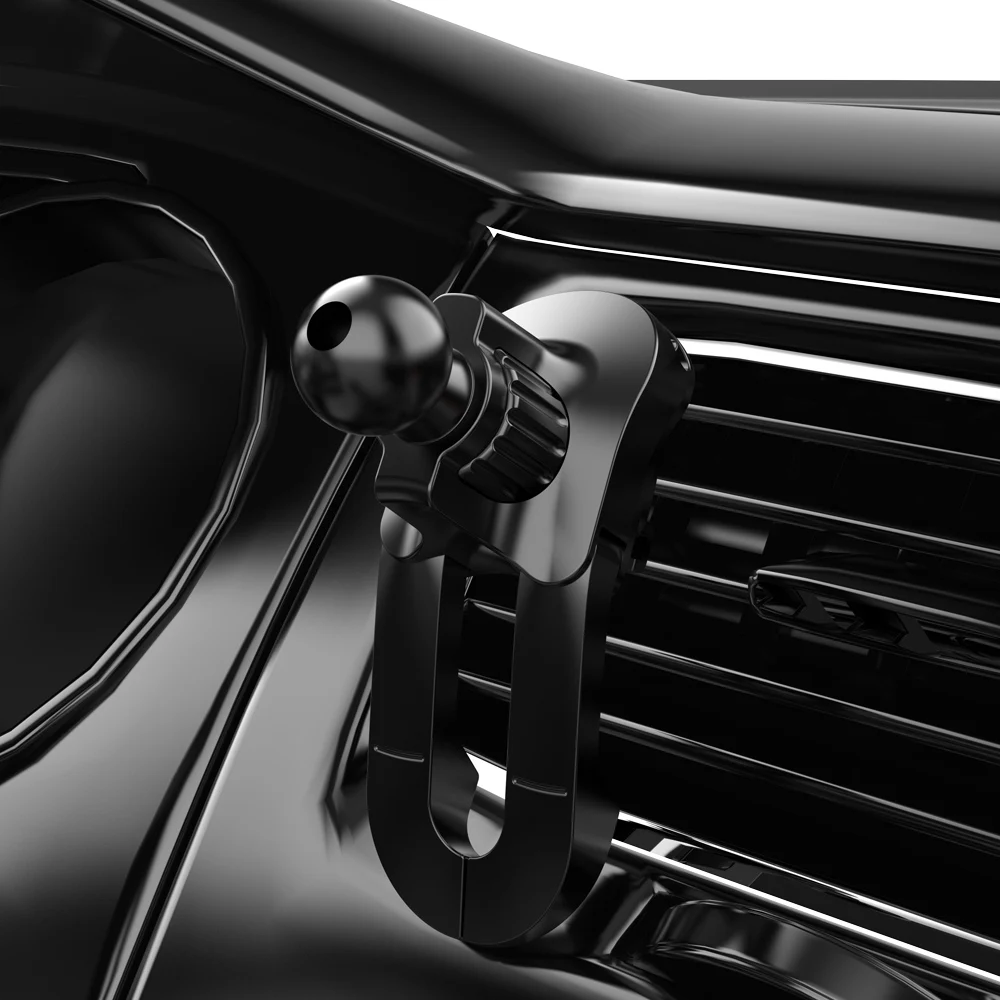 17mm Kugelkopf Universal Auto Air Vent Clip Handy Halter Basis Zubehör Auto Air Outlet Haken für Navigation GPS halterungen – Detail 16