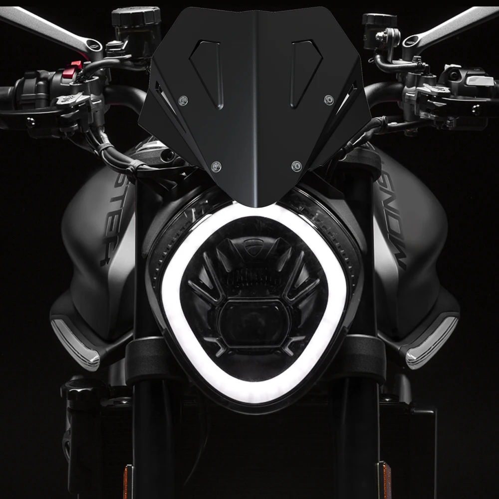 

For DUCATI MONSTER 937 950 2021 2022 2023-2024 Monster937 Monster950 Motorcycle Accessories Windshield Windscreen Deflector