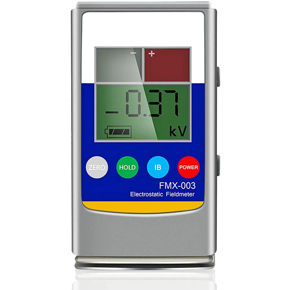 Quente Novo Profissional Handheld Fmx003 Digital Esd Tester Medidor Eletrostatic Fieldmeter Medidor de Eletricidade Estática para Ventiladores de ar