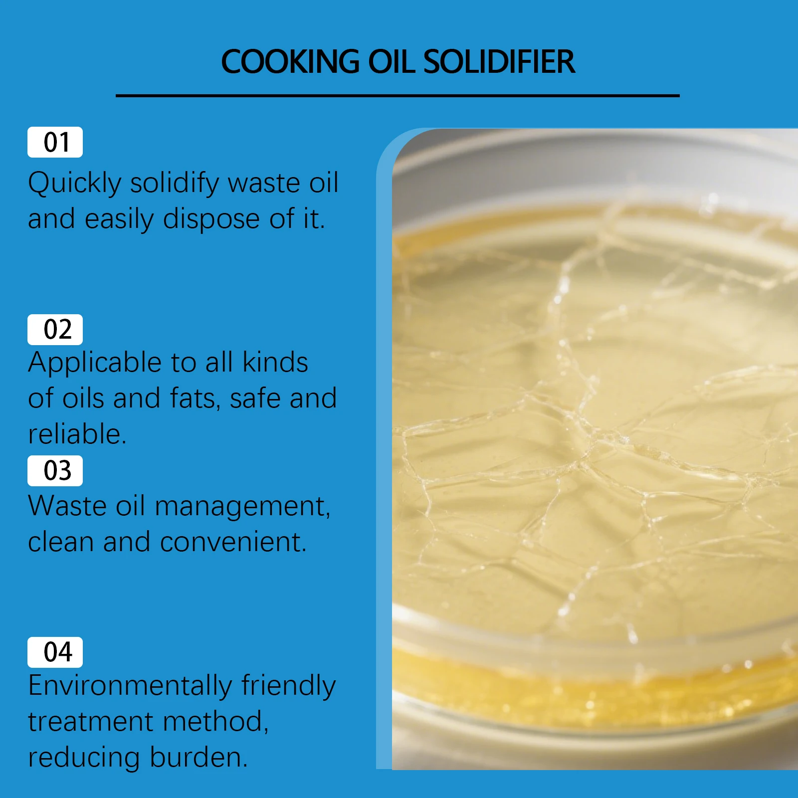Cooking Oil Solidifier Easy Gr - Home Cooking Oil Disposal recension och pris