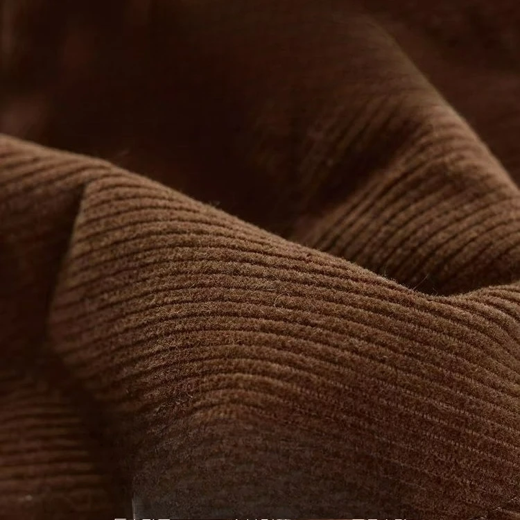 เสื้อแจ็คเก็ตผ้าลูกฟูกสไตล์เรโทรใหม่ ประจำฤดูใบไม้ร่วงและฤดูหนาว ปี 2025 แฟชั่นผู้หญิง ประดับเพชร