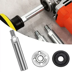 Angle Grinder Bit Extension Shaft Angle Grinder Extension Connecting Rod Accessories 80mm Grinding Kit M10 Thread Set with nut