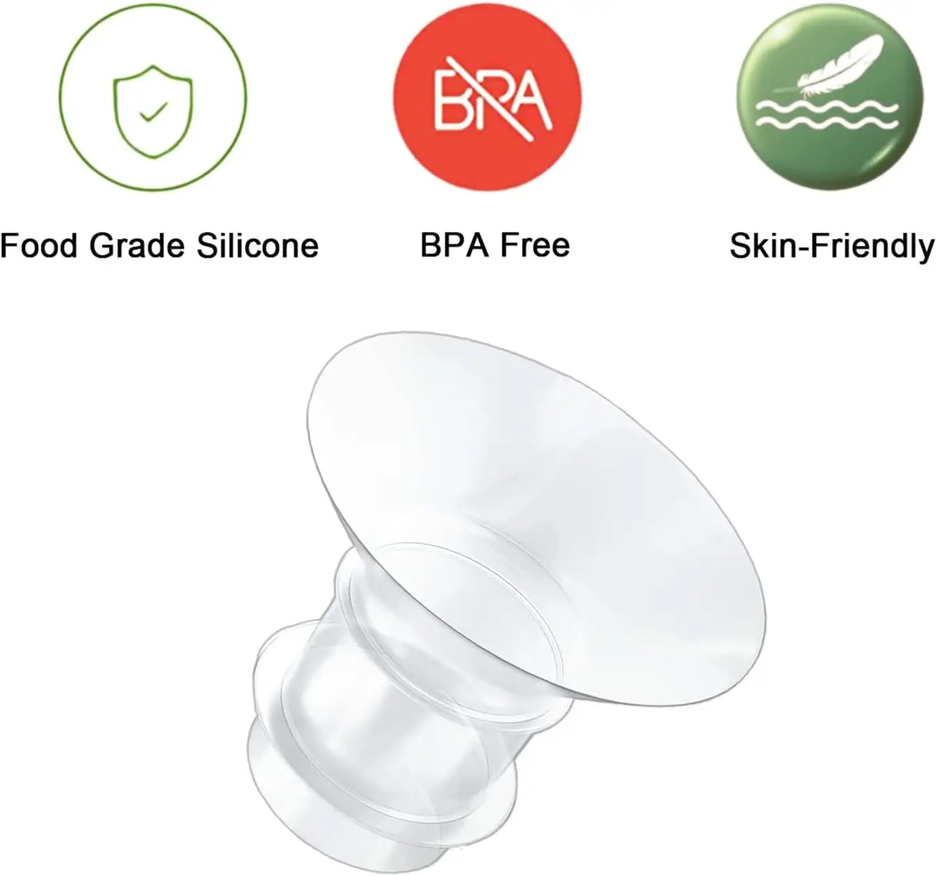 Insertos de brida para sacaleches compatibles Medela Momcozy Spectra - imagen 3