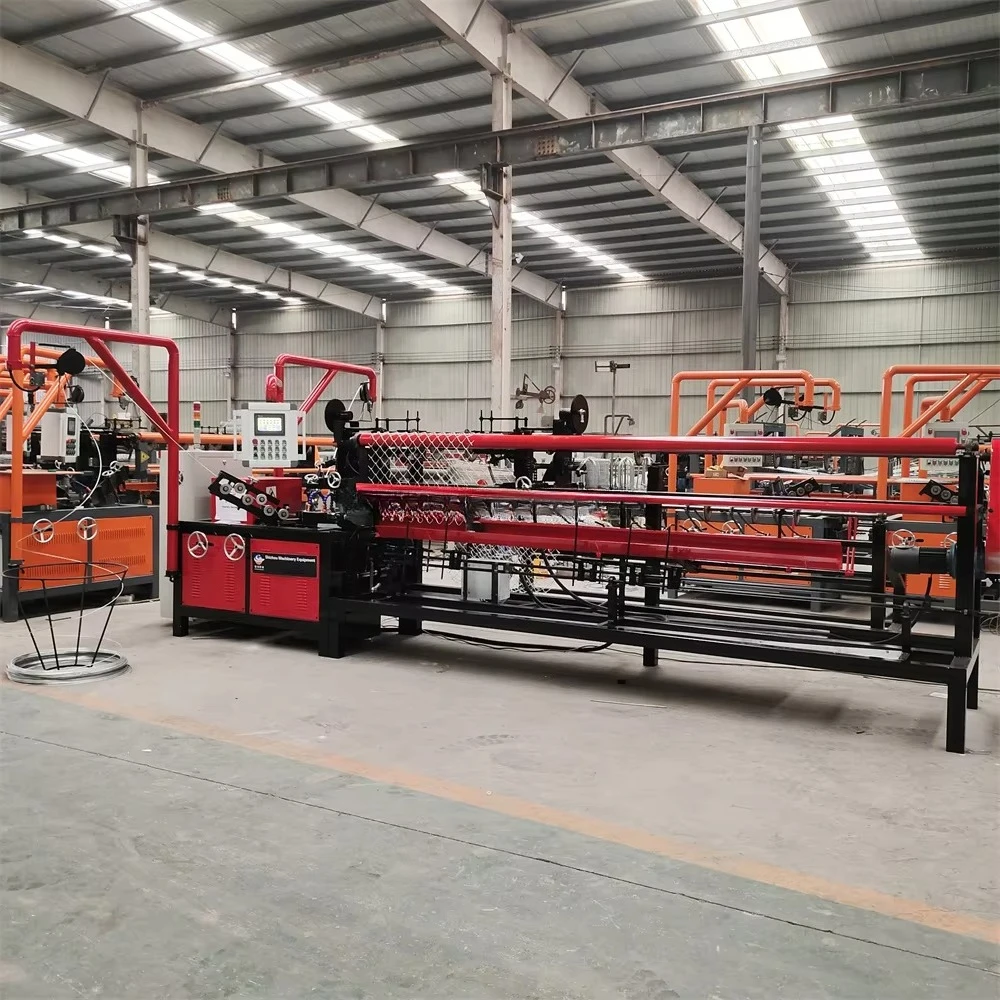 Cyclone Wire Mesh Machine High Output Durable Frame Long Time Continuous Working For Large Fence Factory Processing