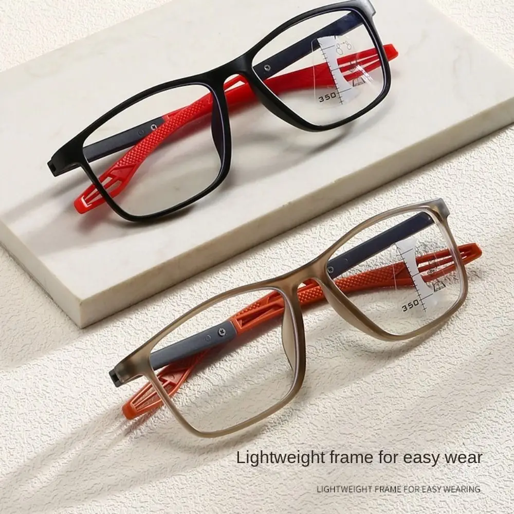 

Photochromic Anti-Blue Light Reading Glasses Multifocal Progressive Near Far Sports Sunglasses Eye Protection Ultralight