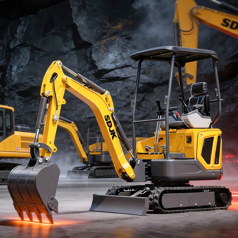 

Многофункциональный мини-экскаватор 1,6 тонны, гидравлический, на гусеничном ходу, с возможностью индивидуальной настройки, закрытого типа, для быстрой доставки