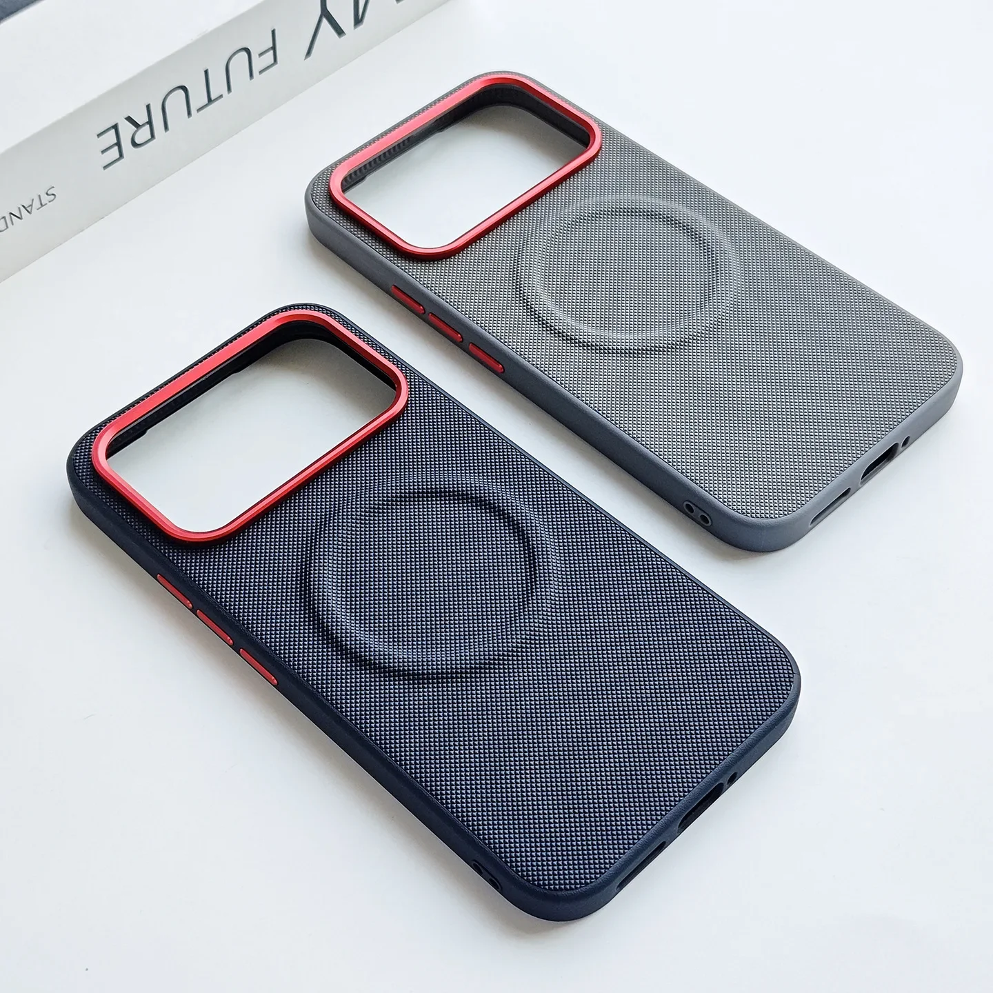 Luxury Diamond Texture Magnetic Leather Phone Case for POCO F9 F8 F7 Ultra F9 F8 F7 Pro X8 Pro Max for Wireless Charging Case
