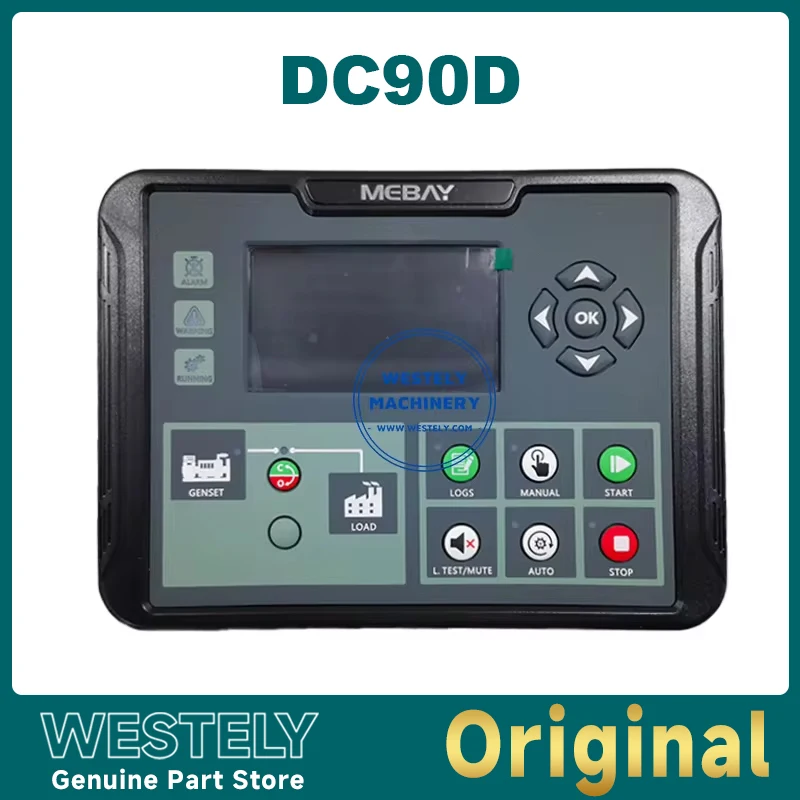 

DC90D Genuine AMF Diesel Generator Controller RS485 CAN Interface PC Monitoring Auto start Stop Genset Control Module