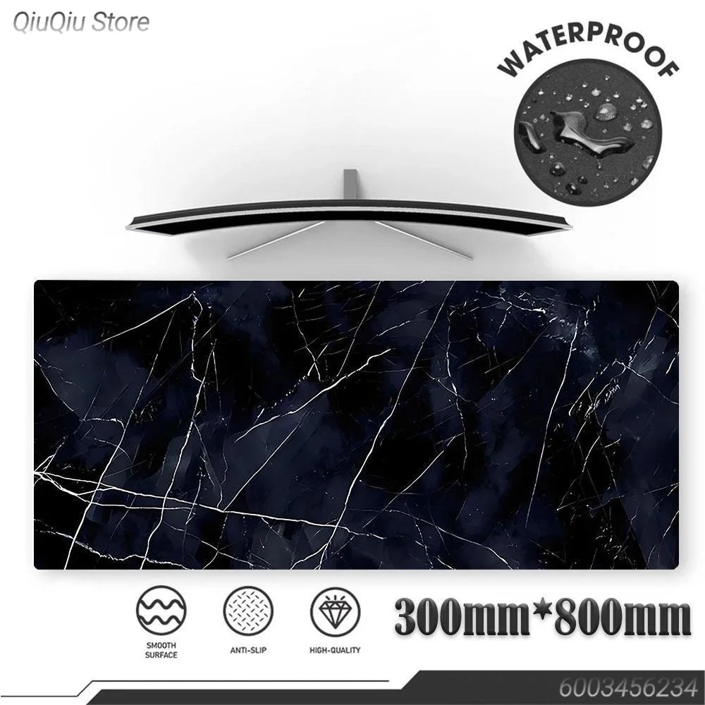 Extended Mouse Pad Gaming Non-Slip Desk Mat Large Marble Texture High-quality Mousepads