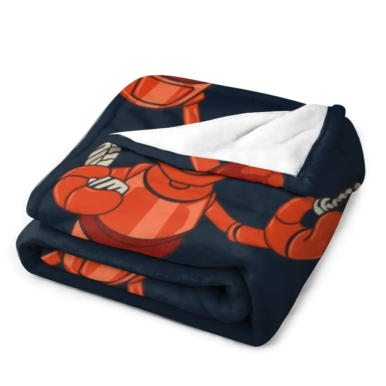 بطانية رمي شخصية روبوت صغيرة للأطفال ، بطانية شعر ، طفل ناعم ، 31