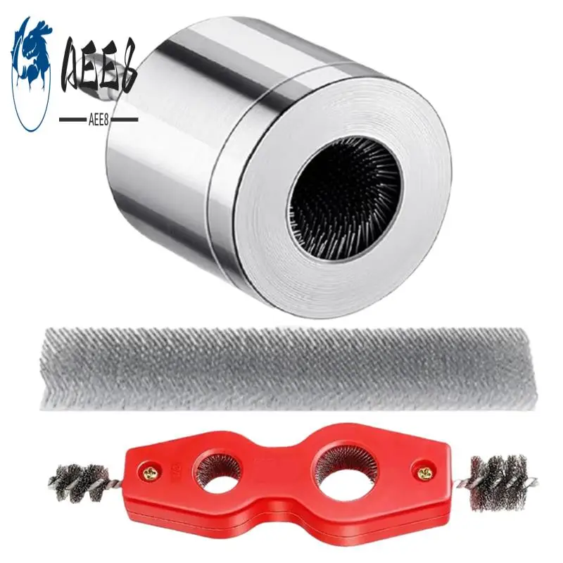 

AEE8-очиститель медных труб, очиститель медных труб для дрели, очиститель металлических труб, щетка для медных труб для электрического сверла
