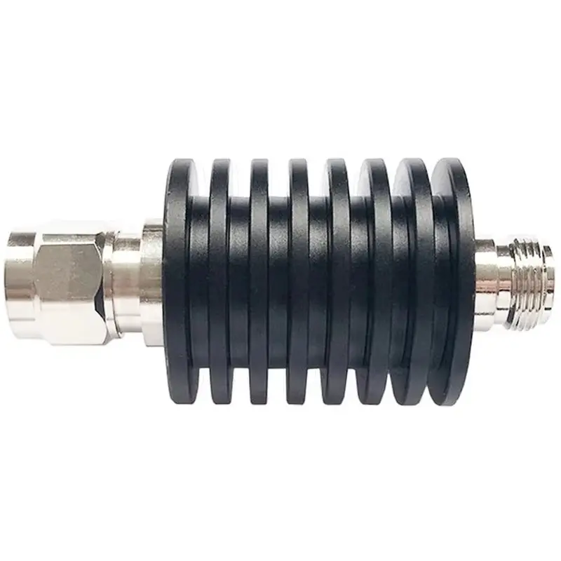 【Big Deal】30W N Type Attenuator 50Ohm Coaxial Power N Male Plug To Female Jack RF Coaxial Power Connector 50Ohm