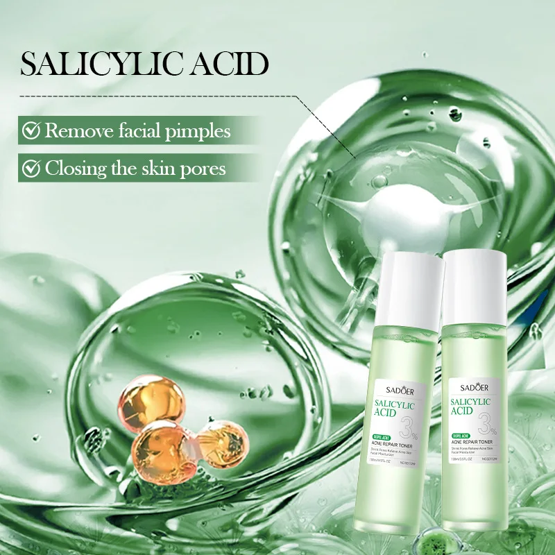 

Salicylic Acid Hydrating Toner: Combat Acne and Firm Skin