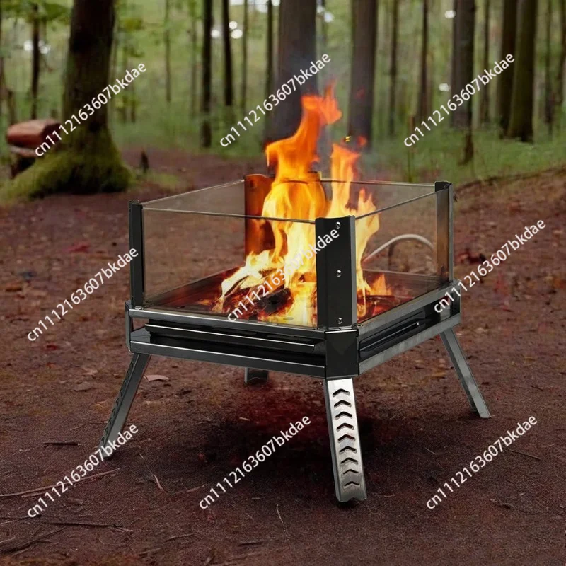Tent Stove Camping Firewood Household Outdoor Water Firewood Gas Tank Cassette Heating Tea
