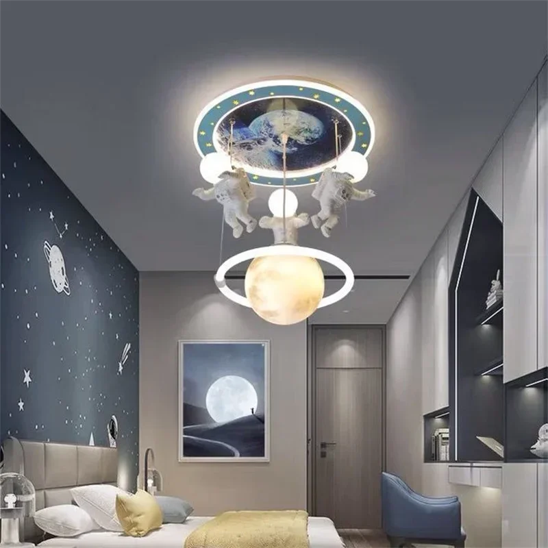 Home Decoration Modern Chandelier for Bedroom Kids Room Cute Lamps Interior Lamp Smart LED Chandeliers Indoor Lighting