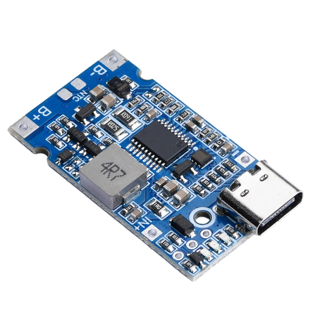 Módulo de carregamento da bateria de lítio, QC Fast Charge Board, tipo C, 2S, 3S, 4S, BMS, 4.5V-15V, 18W, 2A