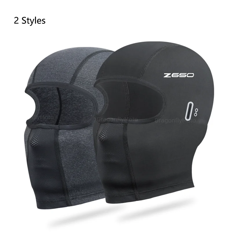 For KAWASAKI Z650 Z 650 2020 2019 2018 2017 Thermal Winter Balaclava Cycling Full Face Mask Warm Outdoor Sports  Helmet Liner