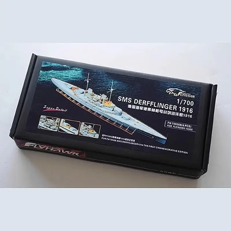 

Flyhawk FH700308 1/700 SMS Derfflinger 1916 Detail Set - Upgrade Detail Set
