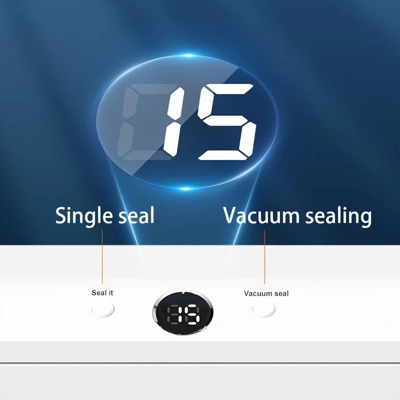Xiaomi-Selador a Vácuo Automático, Máquina De Embalagem De Alimentos, Selagem De Alimentos Secos e Molhados, 2 em 1, Preservador De Alimentos, Casa, Novo