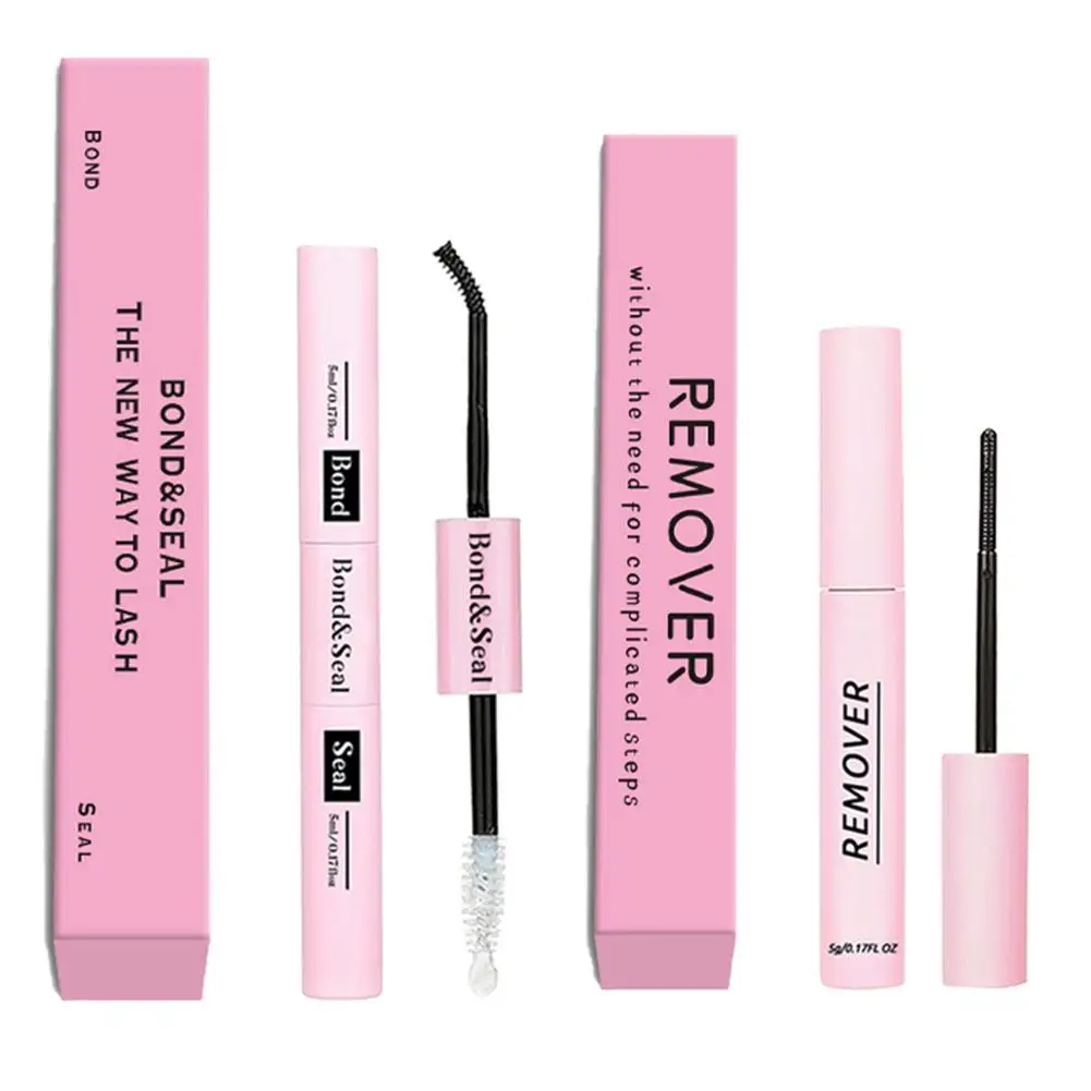 Ensemble de maquillage pour cils, liaison et joint, colle et joint pour cils individuels, tenue Super forte, Kit dissolvant de colle et pincettes pour extensions de cils