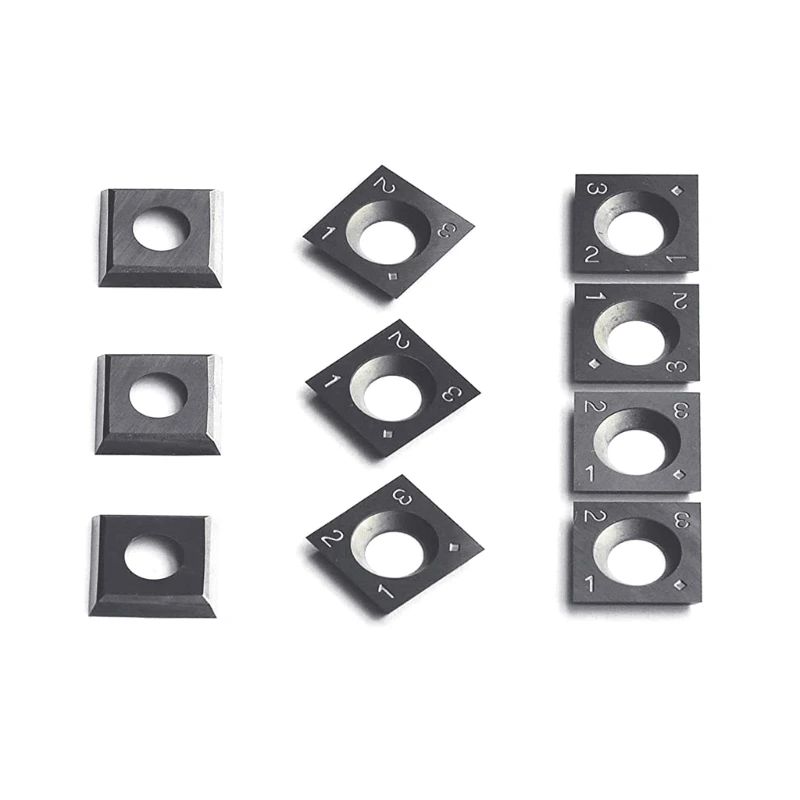 10pcs/Pack Energy Saving 14mm Square Alloy Insert Cutter Easy to Operate