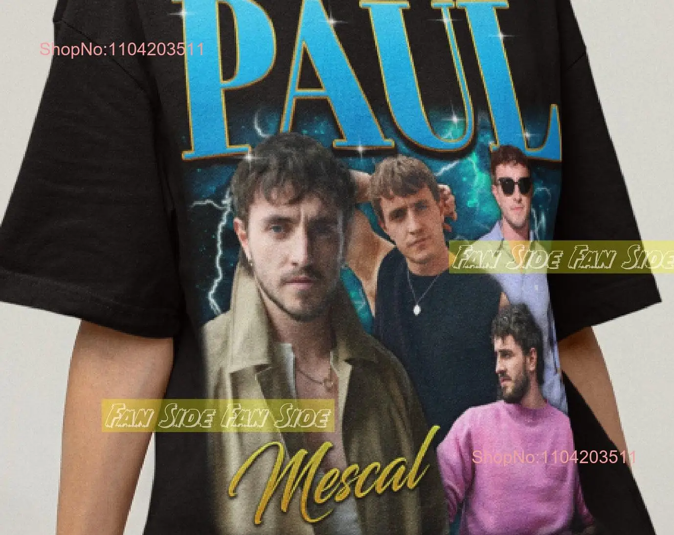 Paul Mescal T Shirt SweaT  long or short sleeves