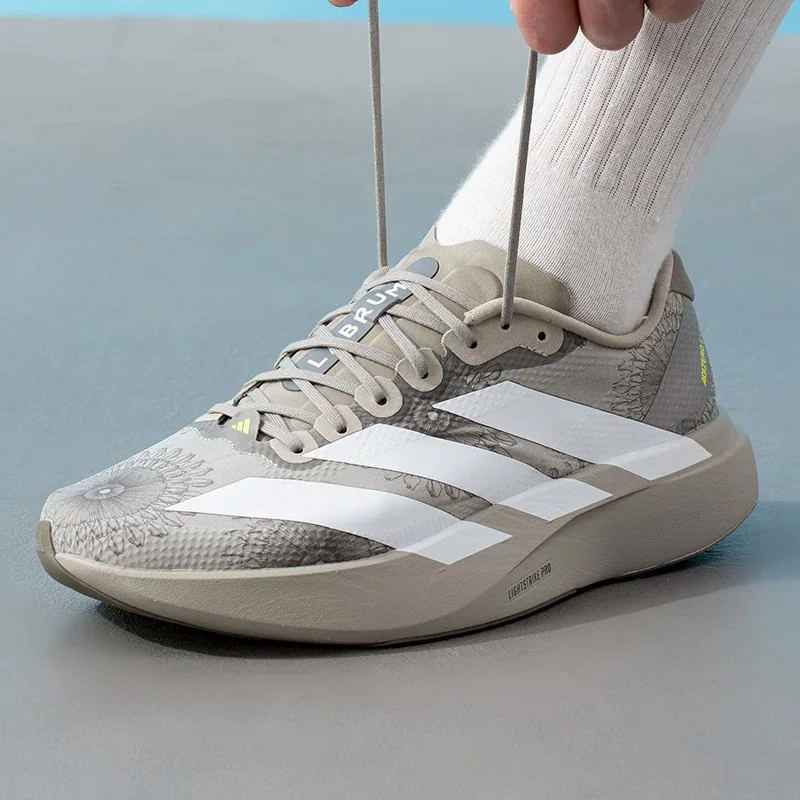 Adidas Outdoor Running Shoes Men's Summer New Style Cushioned Marathon Running Shoes Sports Shoes KJ6255