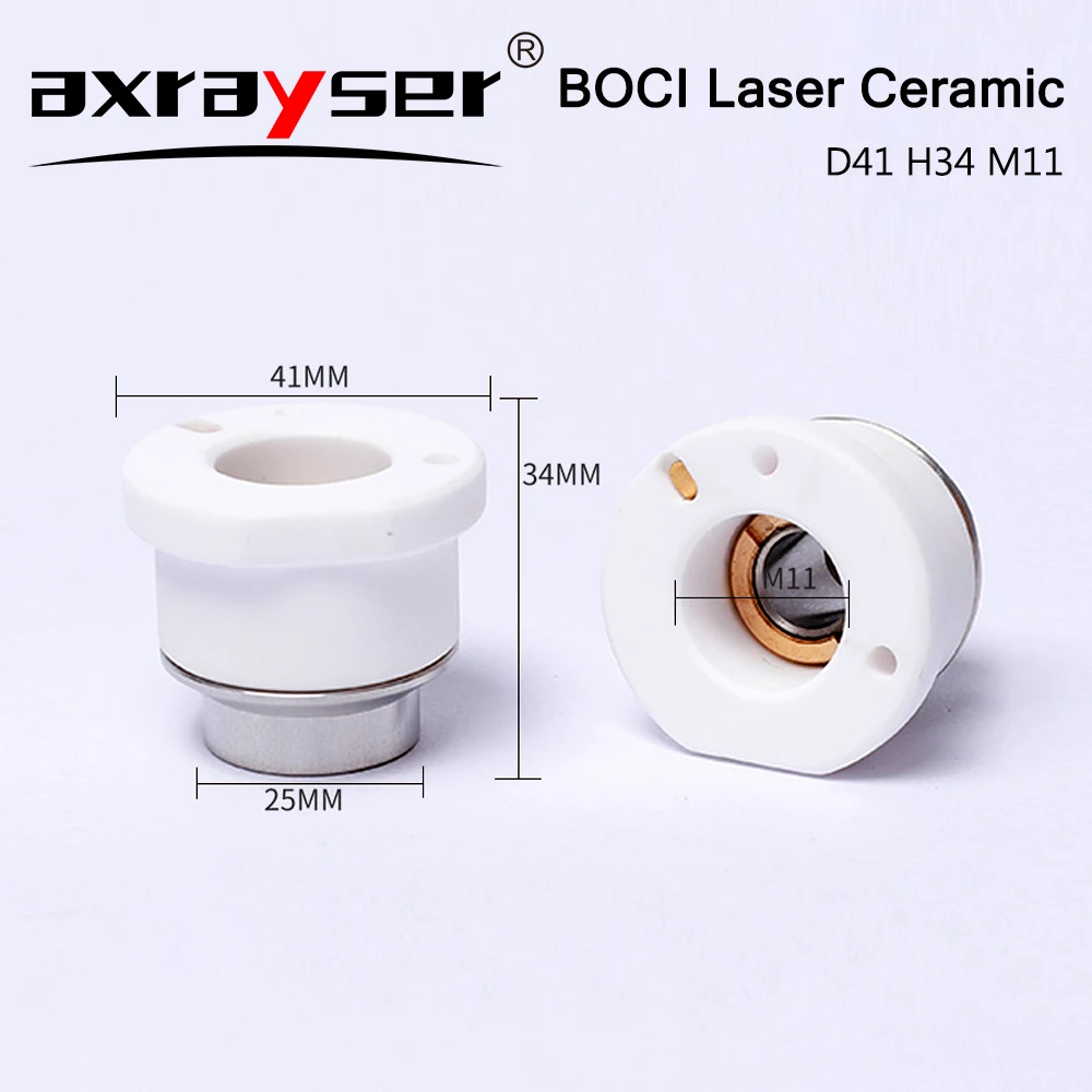 Original BOCHU Laser Keramik-Düsenhalter Ø41mm M11 für Hochleistungs-BOCI-Faserschneidkopf BLT420 BLT641 – Detail 2