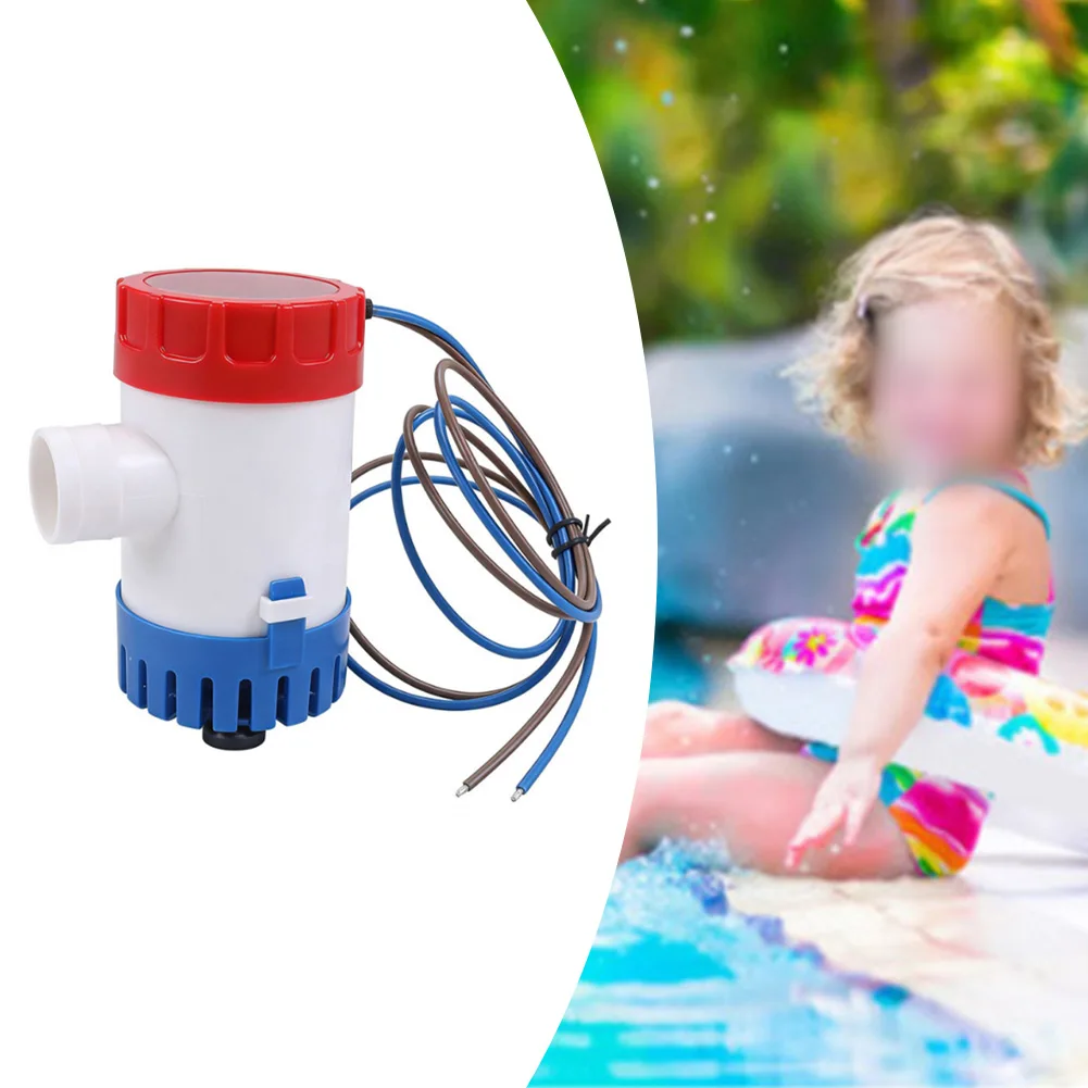 12V 24V Marine Bilge Pump 1100GPH Submersible Water Pump For Yacht Boat Fishing Vessel Power Equipment Parts
