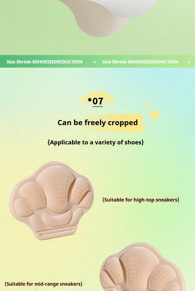 Fersengriffe für Schuhe mit losen Fersen, Fersenkissen, Anti-Blasen-Ferseneinlagen, Schuhgrößenverkleinerer, Ferseneinlagen für Sneaker und High Heels – Detail 8
