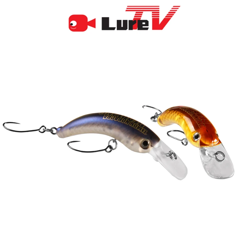 Luretv 40mm3g insecto de morto japonés Micro-mate flotante trucha arcoíris roca pequeña grasa Minolua cebo