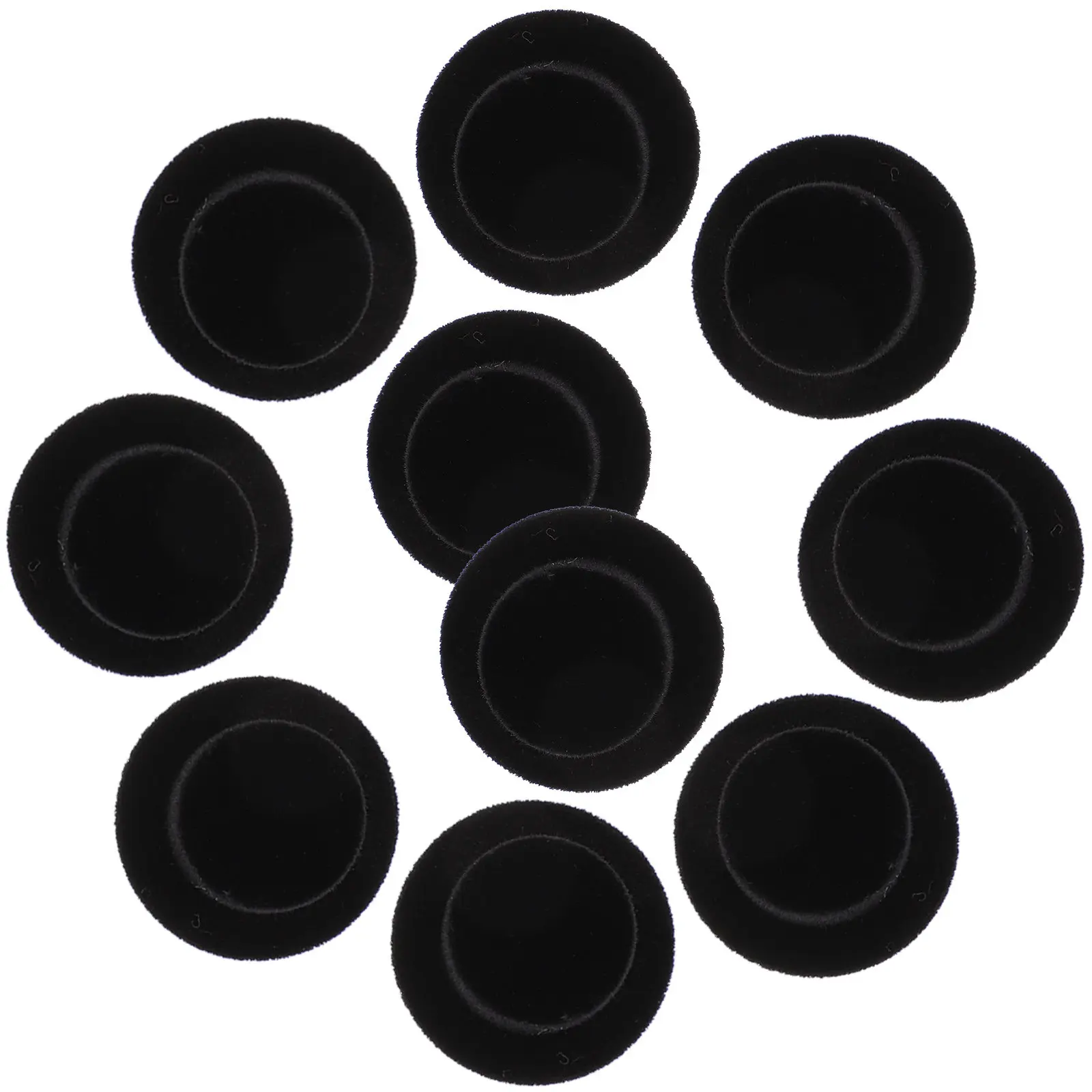 

20Pcs Tiny Top Hat Miniature Decorative Hats for Crafts Handicraft Embryo Small Hat Decoration Kawaii Mini Hats