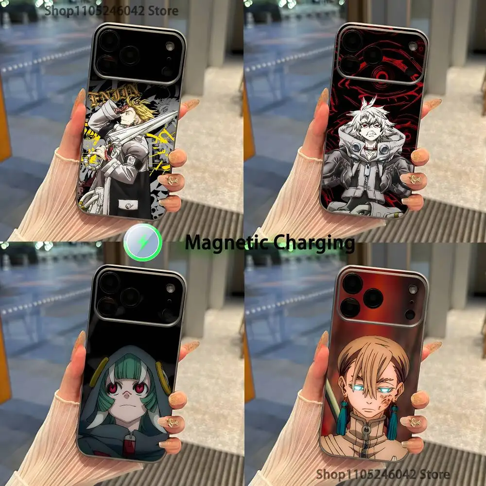 

Anime G-Gachiakuta For iPhone 17,16,15,14,13,12,11,Pro,Max,Plus Transparent gray Phone Case Magnetic Wireless Charging